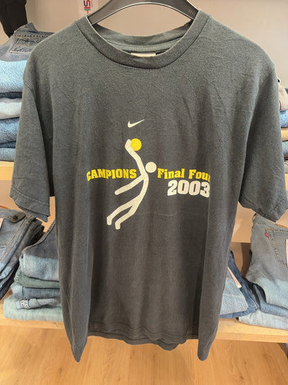 S - Nike FC Barcelona 2003 Champions Final Four T-Shirt