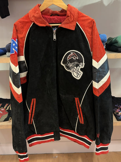 XL - Vintage 2000's Atlanta Falcons NFL Zip-Up Jacket