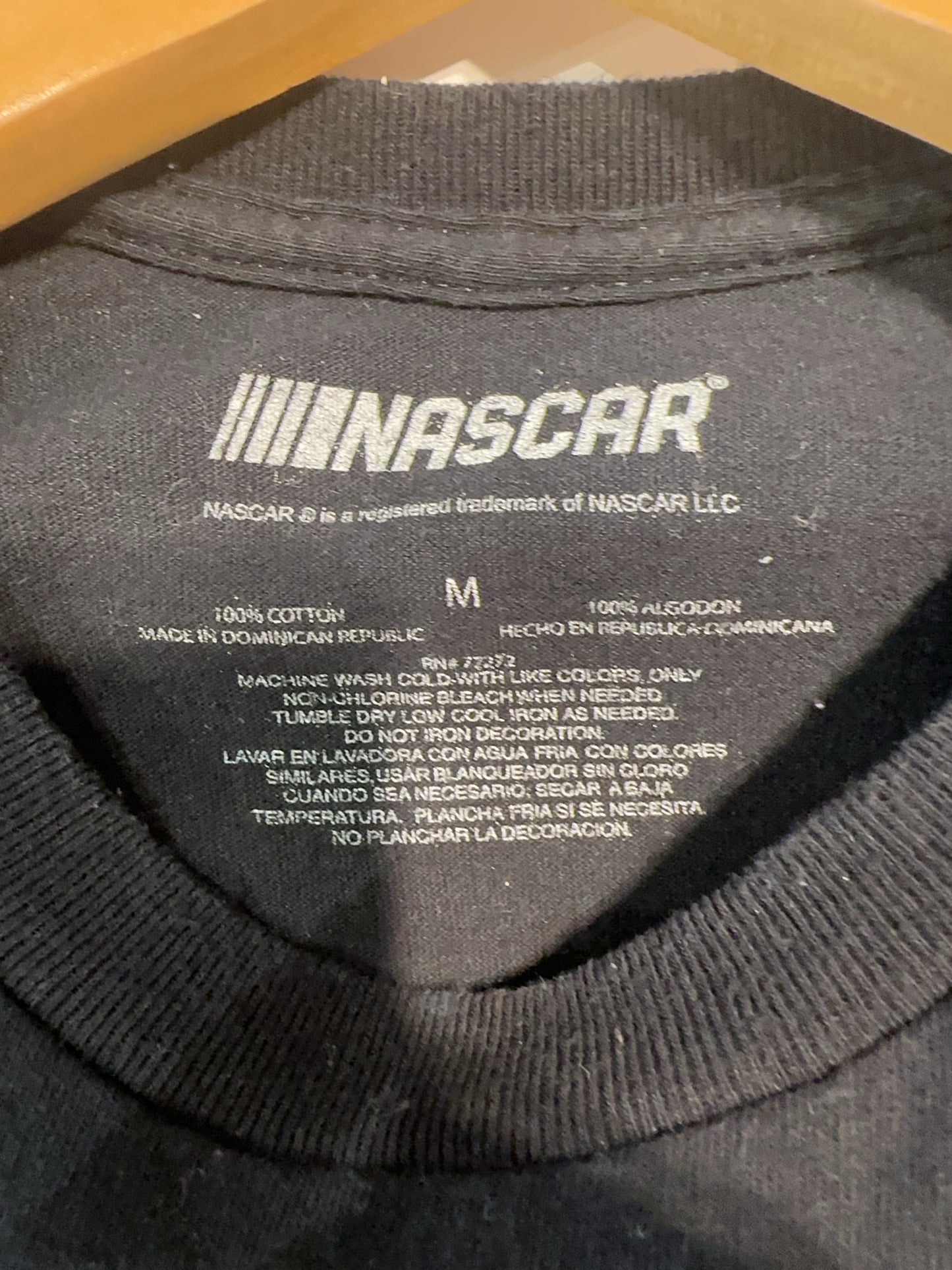M - Nascar Dale Earnhardt Graphic Black T-Shirt