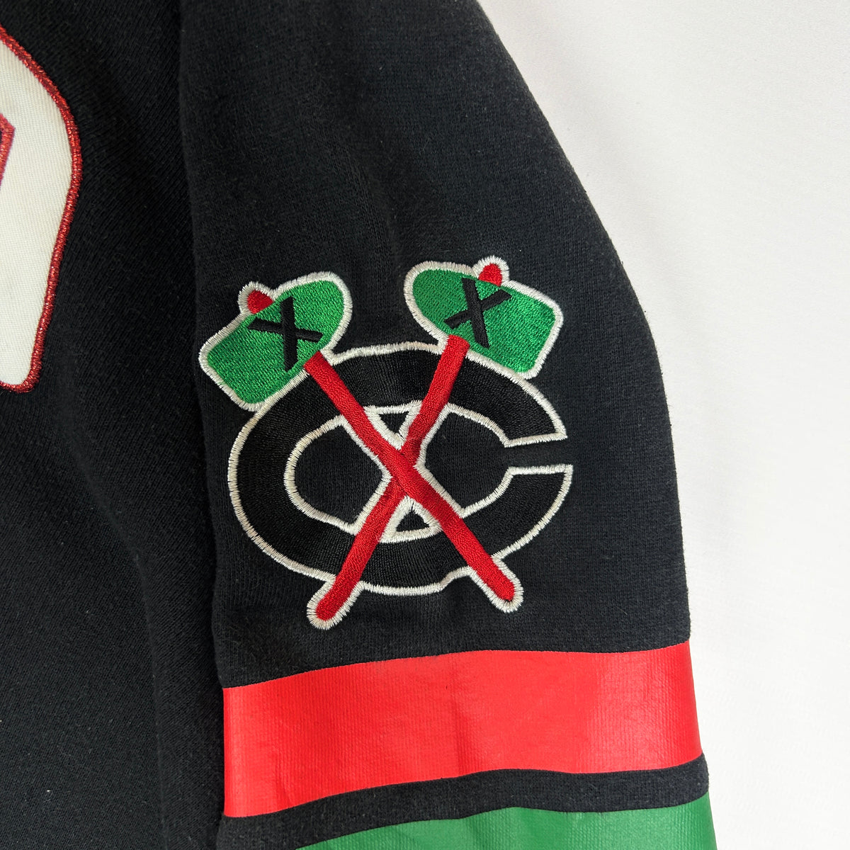 L - Vintage 2000's Chicago Blackhawks #26 Majestic NHL Hoodie Sweatshirt
