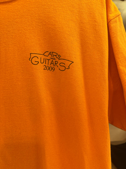 L - Orange Cars & Guitars 2009 Graphic T-Shirt