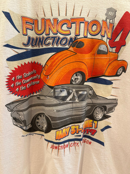XL - Vintage Junction Junction 4 1999 Car Show Sponsor T-Shirt