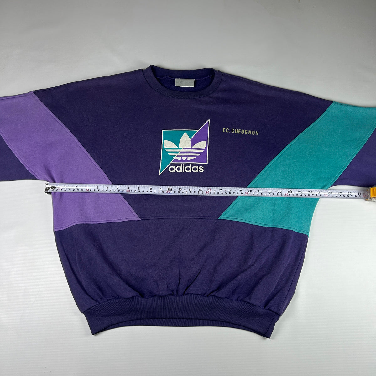 XL - 1990's Adidas FC Gueugnon Vintage Crewneck Sweatshirt
