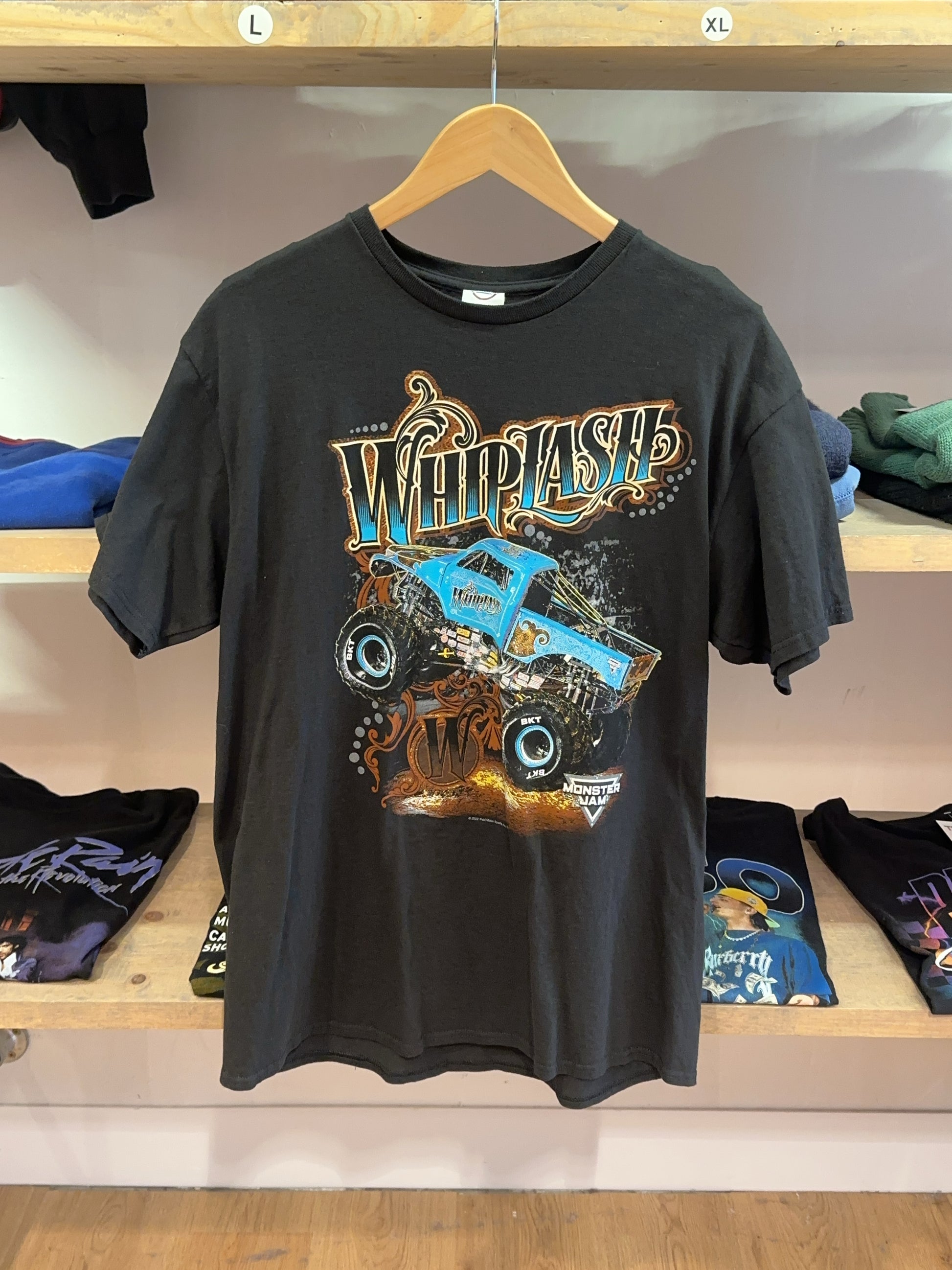 L - Whiplash Monster Jam Graphic T-Shirt
