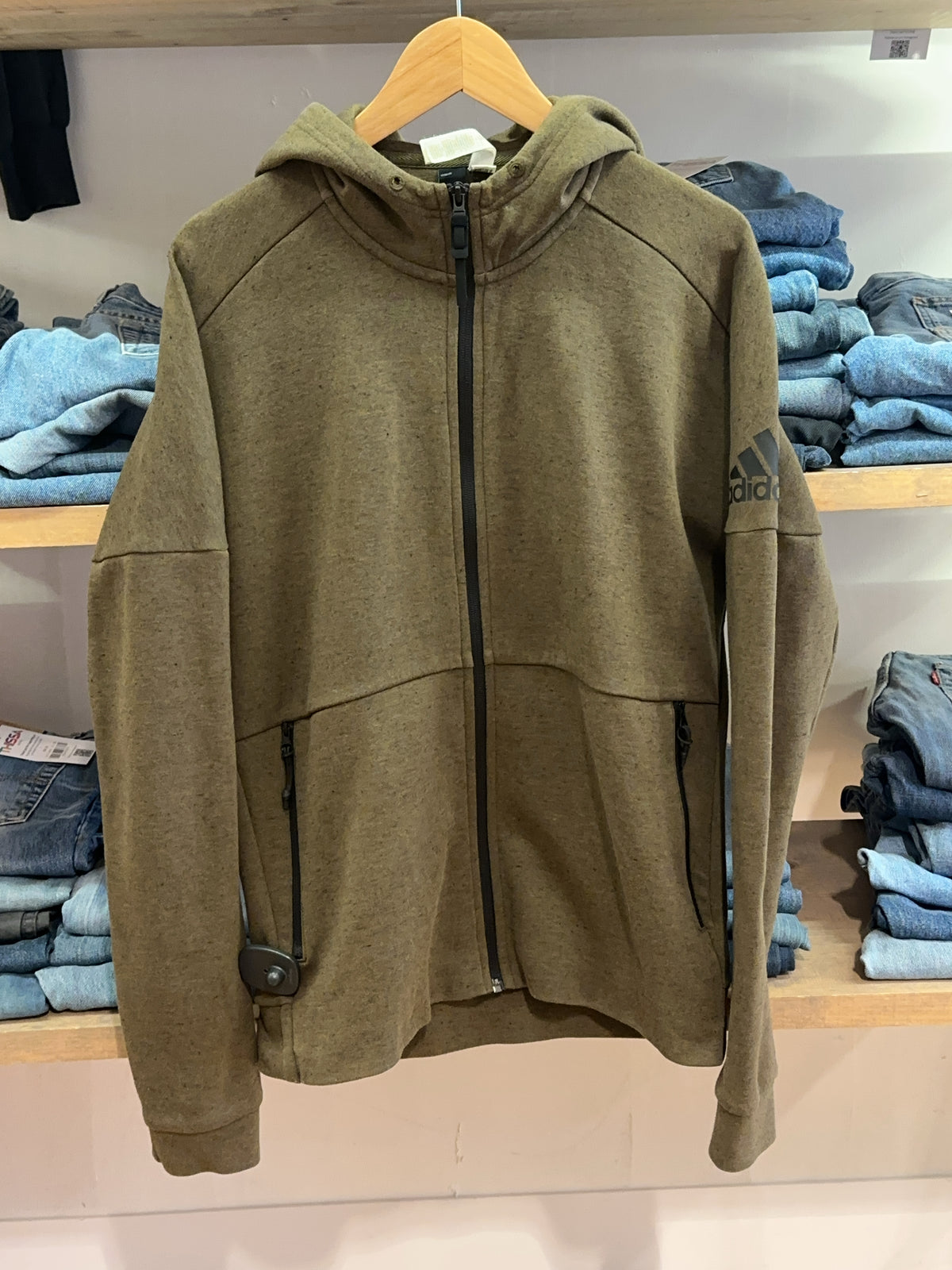 M - Vintage 2010's Adidas ID Stadium Full-zip