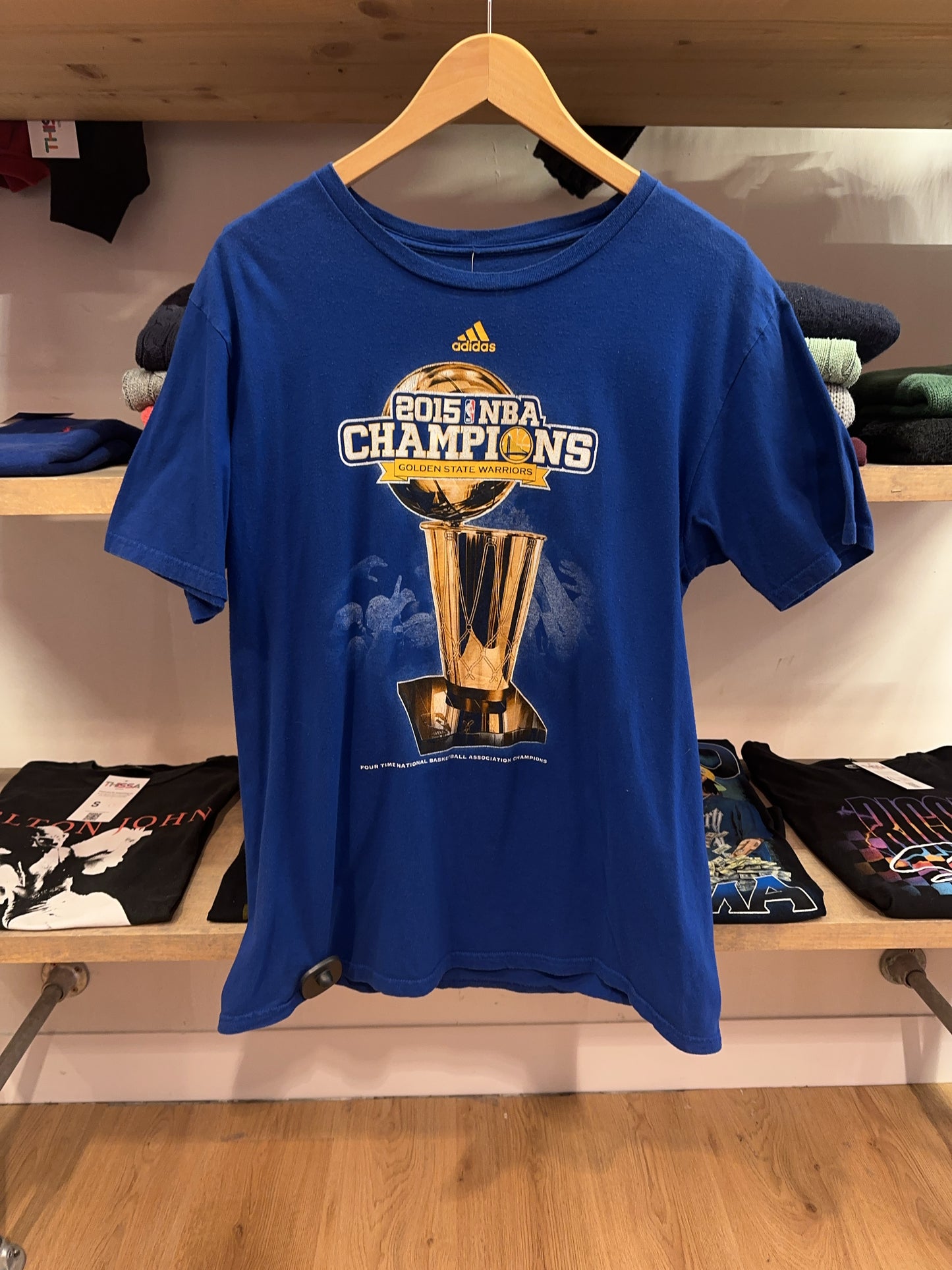 Adidas Golden State Warriors 2015 NBA Champions Tee