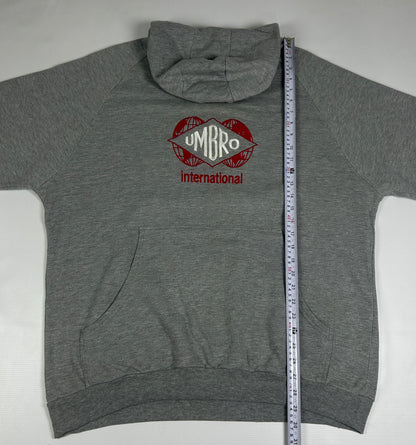 XL - Vintage 1990's Umbro International Grey Hoodie