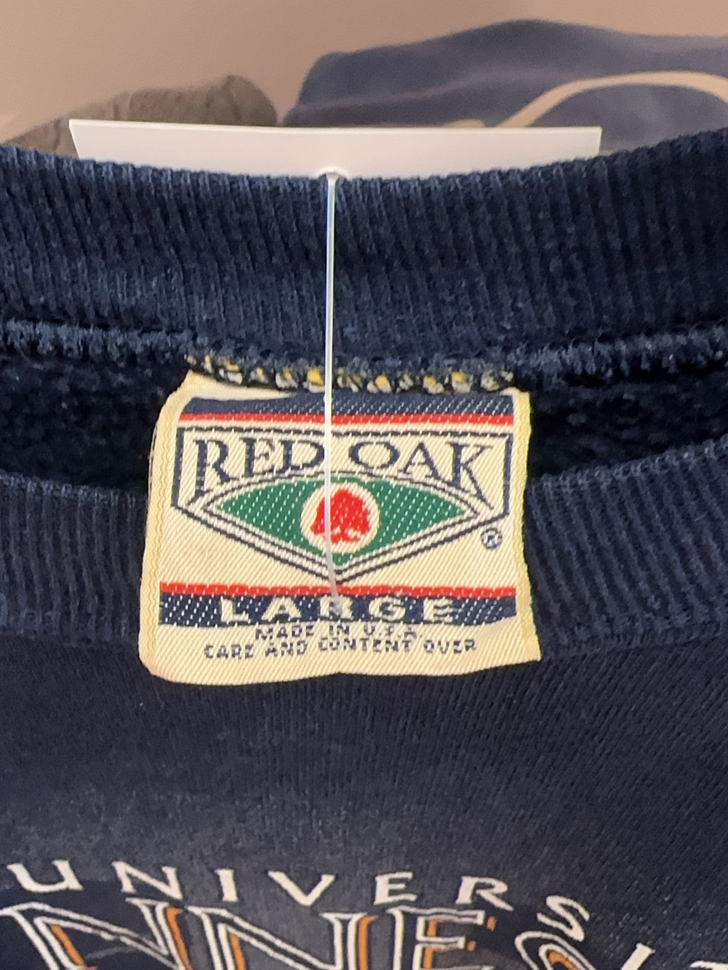 L - 1990's University of Tennessee Red Oak Sweatshirt
