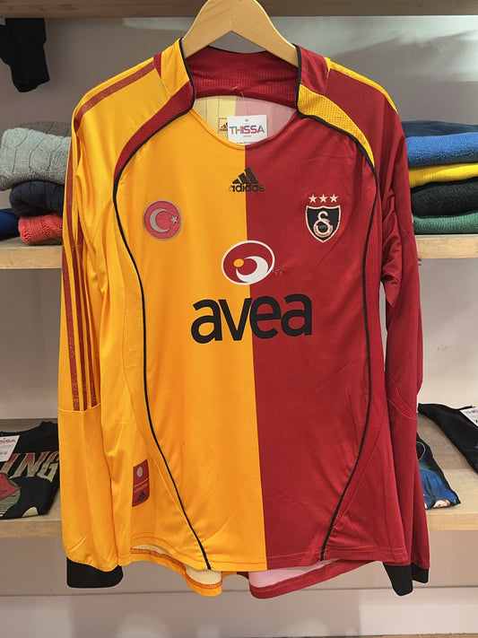 2005-2006 Galatasaray Adidas Home Football Shirt - XL
