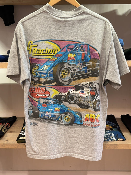 L - Vintage ABC Sand & Rock GT Racing Graphic T-Shirt