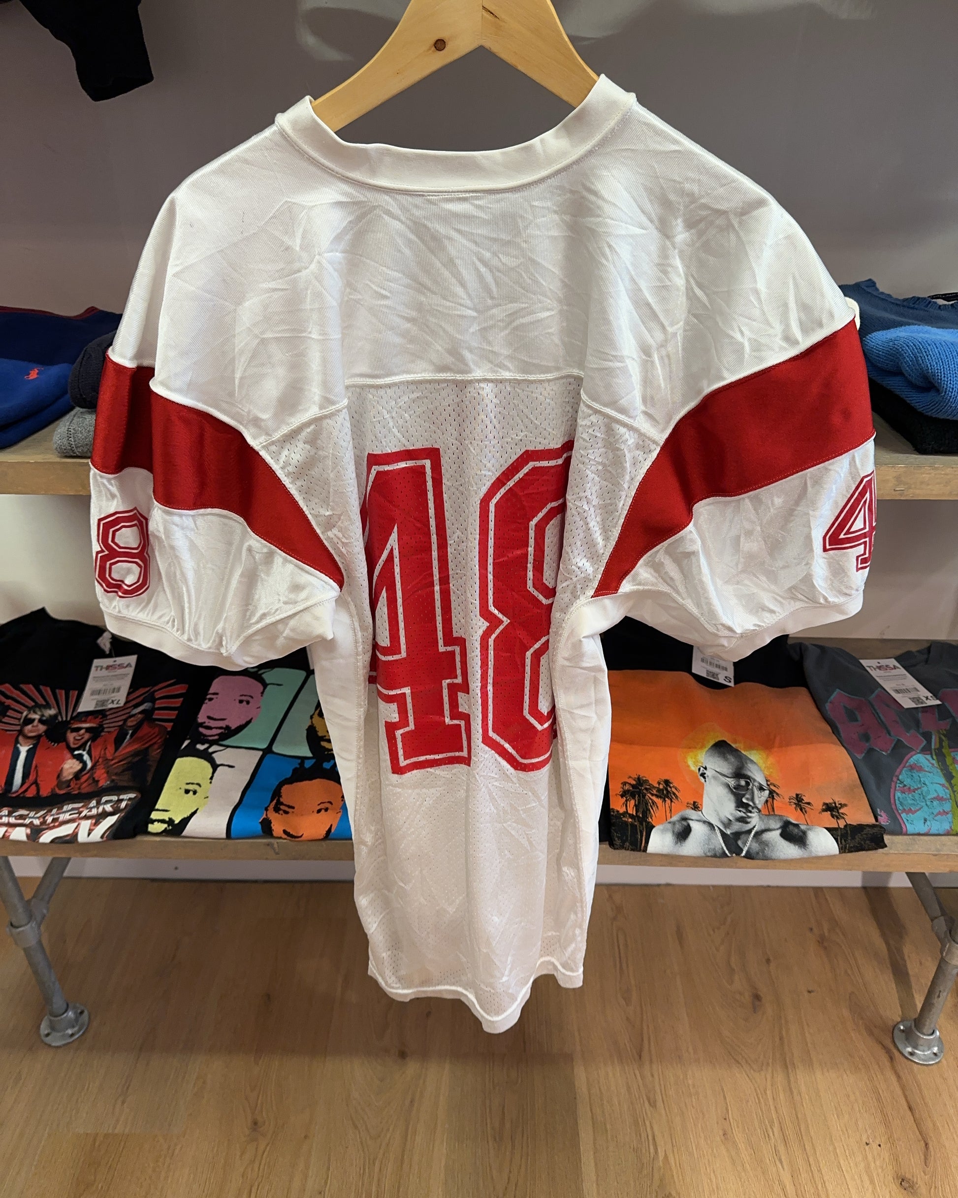 M - Rawlings NC #42 Vintage Football Jersey