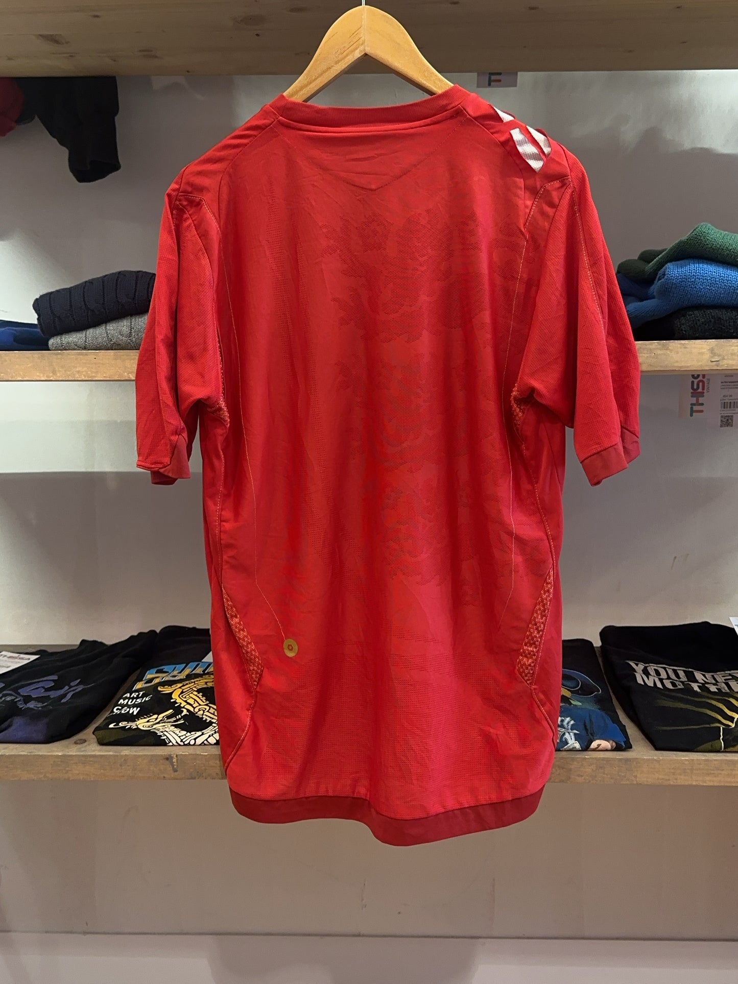 M - 2006-2008 England Umbro Away Football Shirt