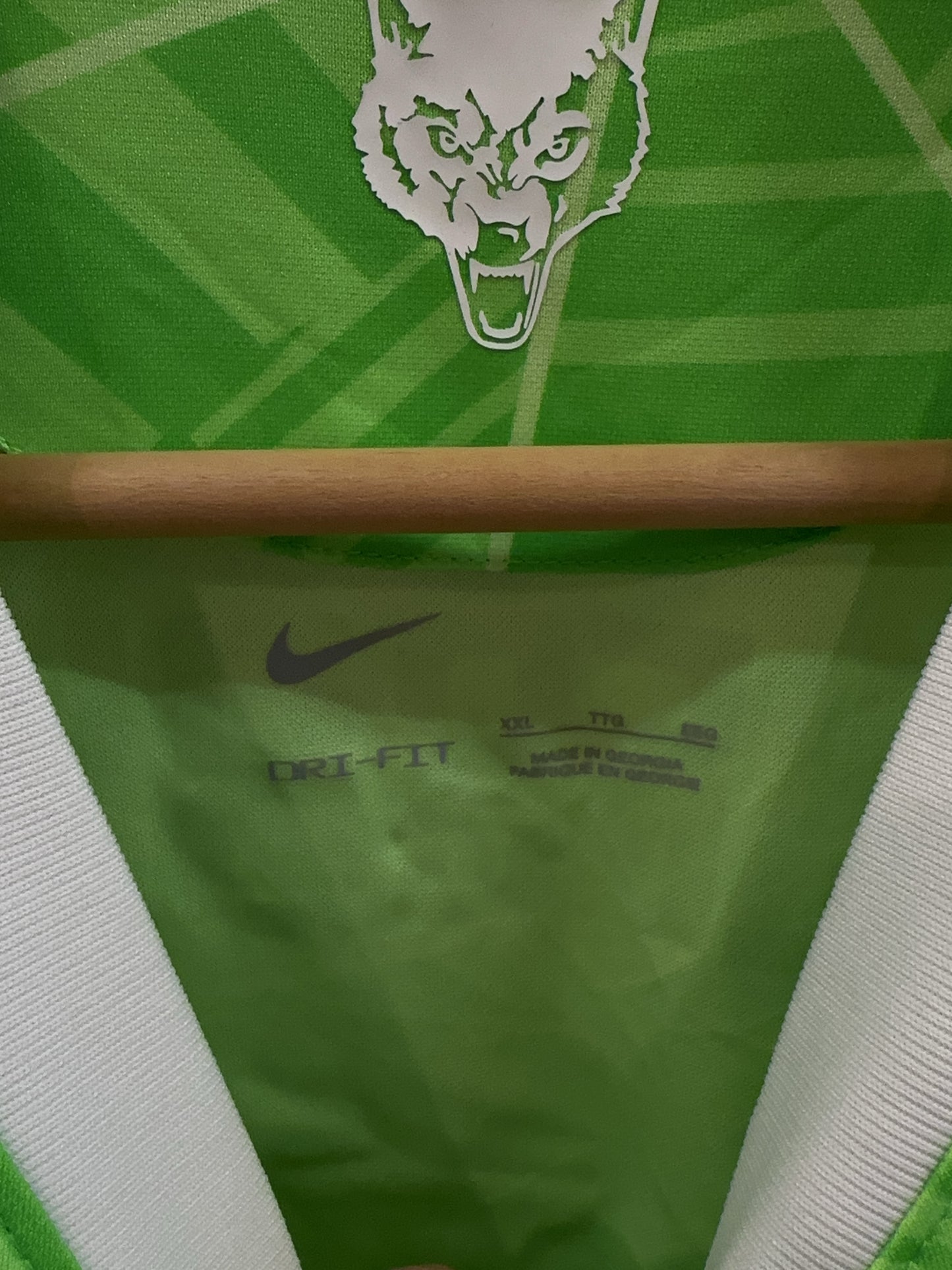 2021-2022 VfL Wolfsburg Nike Home Football Shirt 10 - XXL