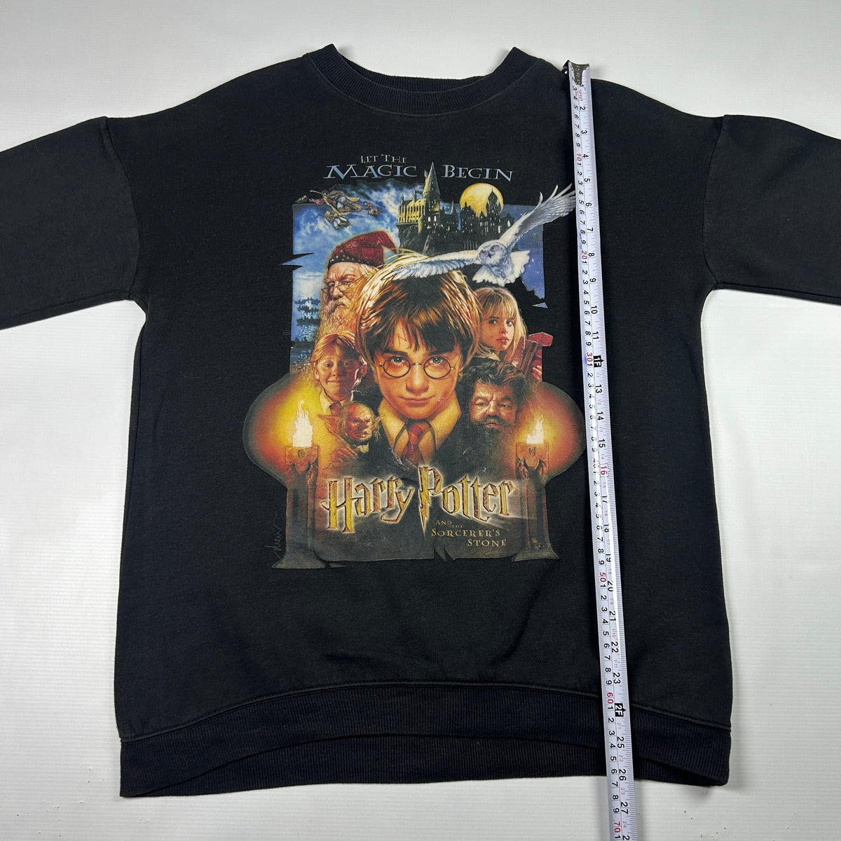 M - 2000's Harry Potter and the Sorcerer's Stone Black Sweatshirt