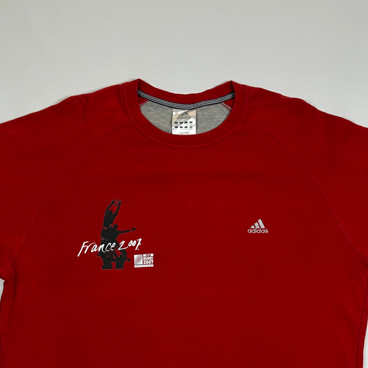 XL - Vintage 2000's Adidas France 2007 Rugby Sweatshirt