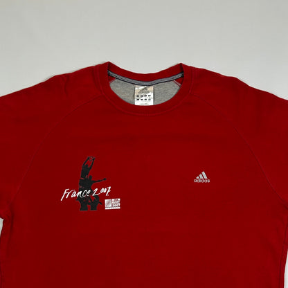 XL - Vintage 2000's Adidas France 2007 Rugby Sweatshirt