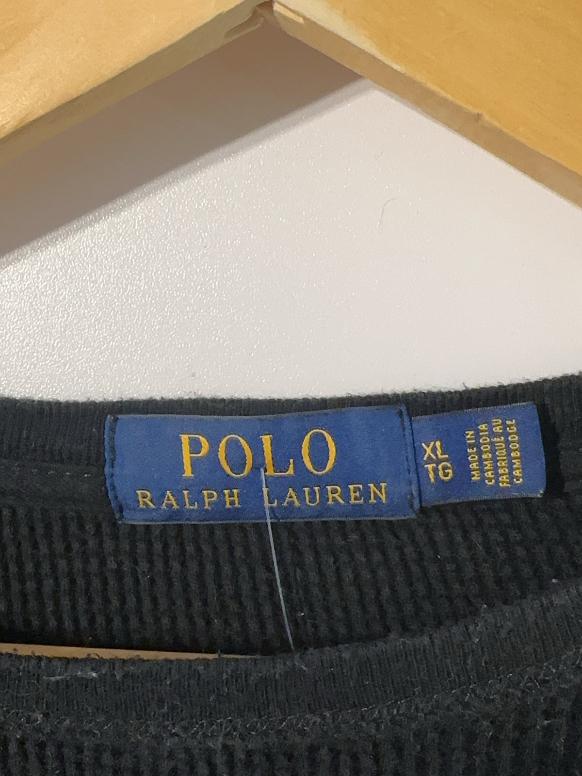 XL - Ralph Lauren Waffle Knit Sweatshirt