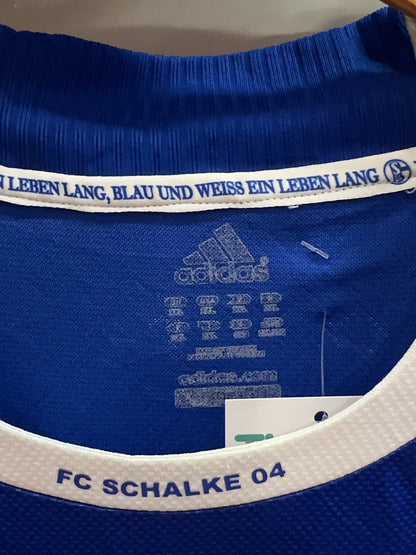 2008-2010 FC Schalke 04 Adidas Home Football Shirt - XXL