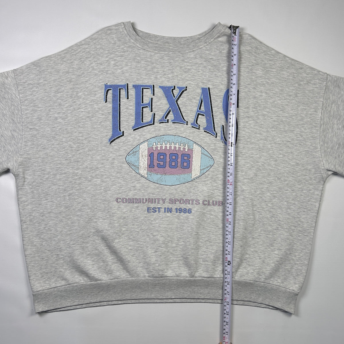 XL - Texas 1986 College Graphic Sweatshirt