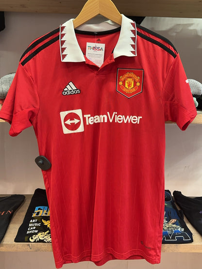 2022-2023 Manchester United Adidas Home Football Shirt - S