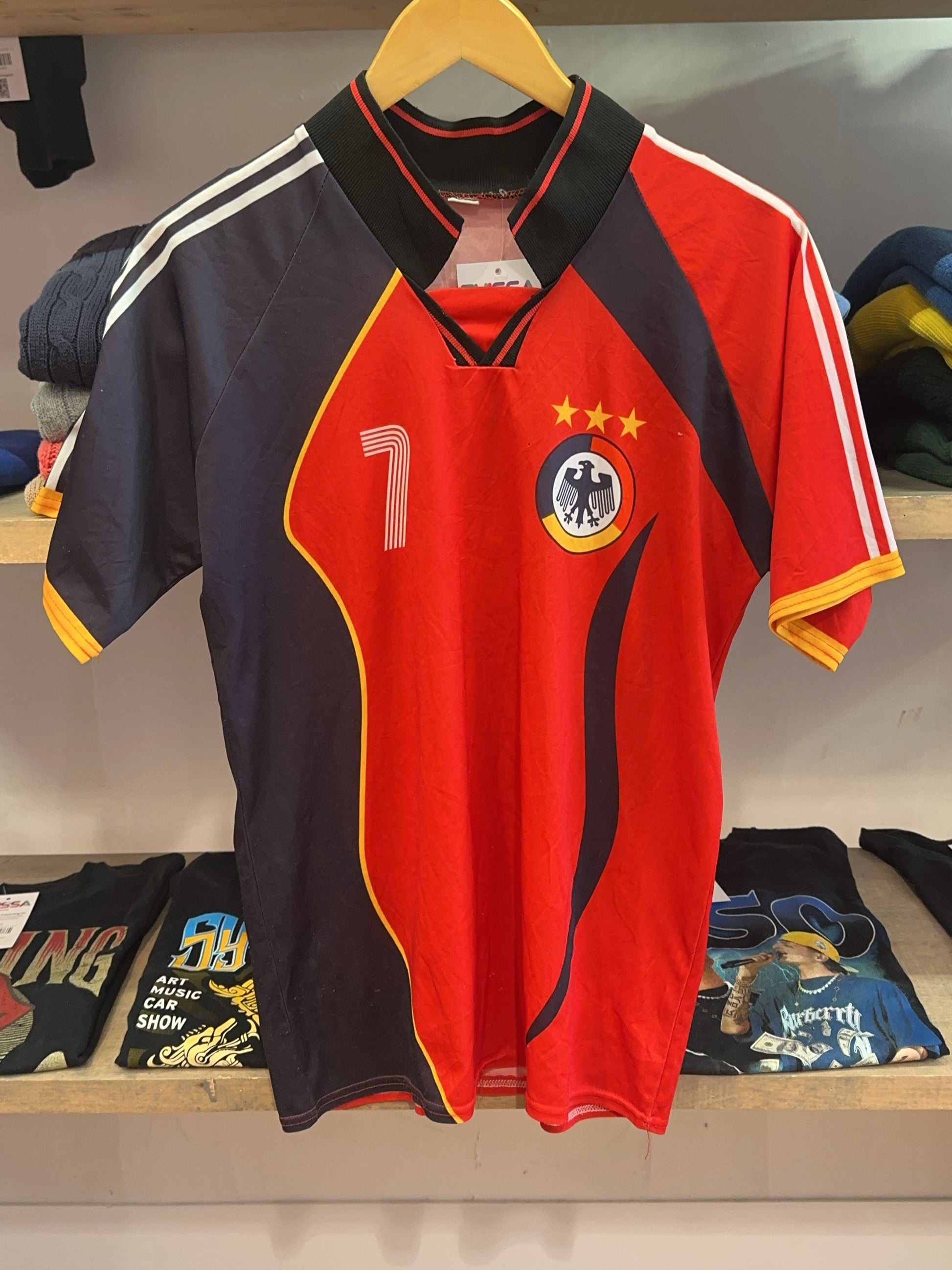 2006 - 2010 Germany Adidas Home Football Shirt Bastian Schweinsteiger 7 - M