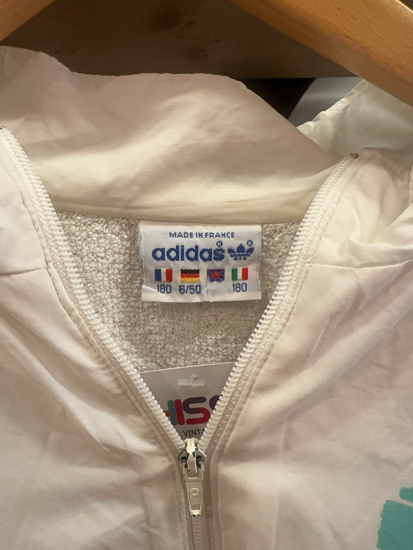 Vintage 1980's Stefan Edberg Tennis Adidas Jacket - M