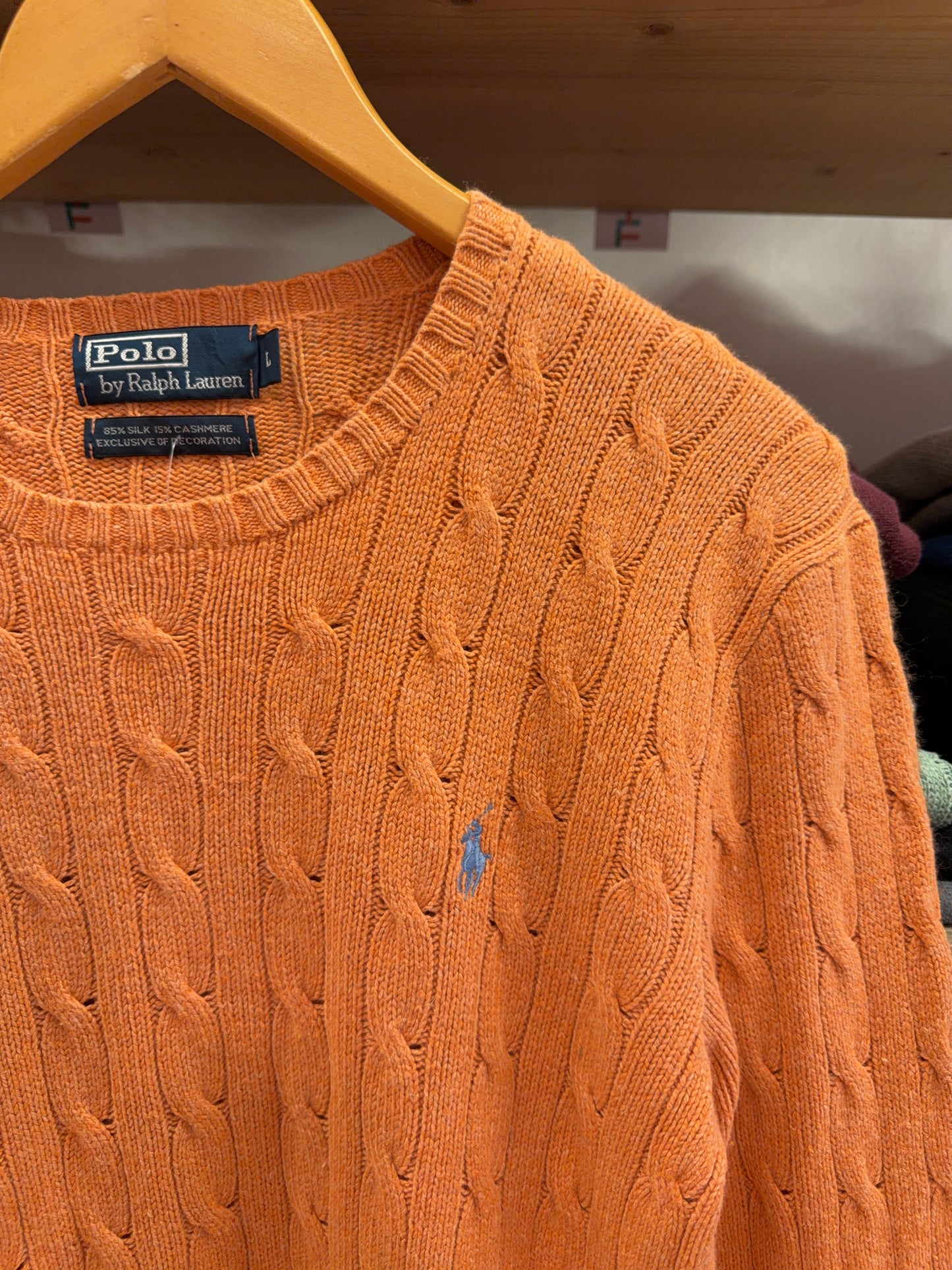 Vintage Ralph Lauren Cable Knit (L)