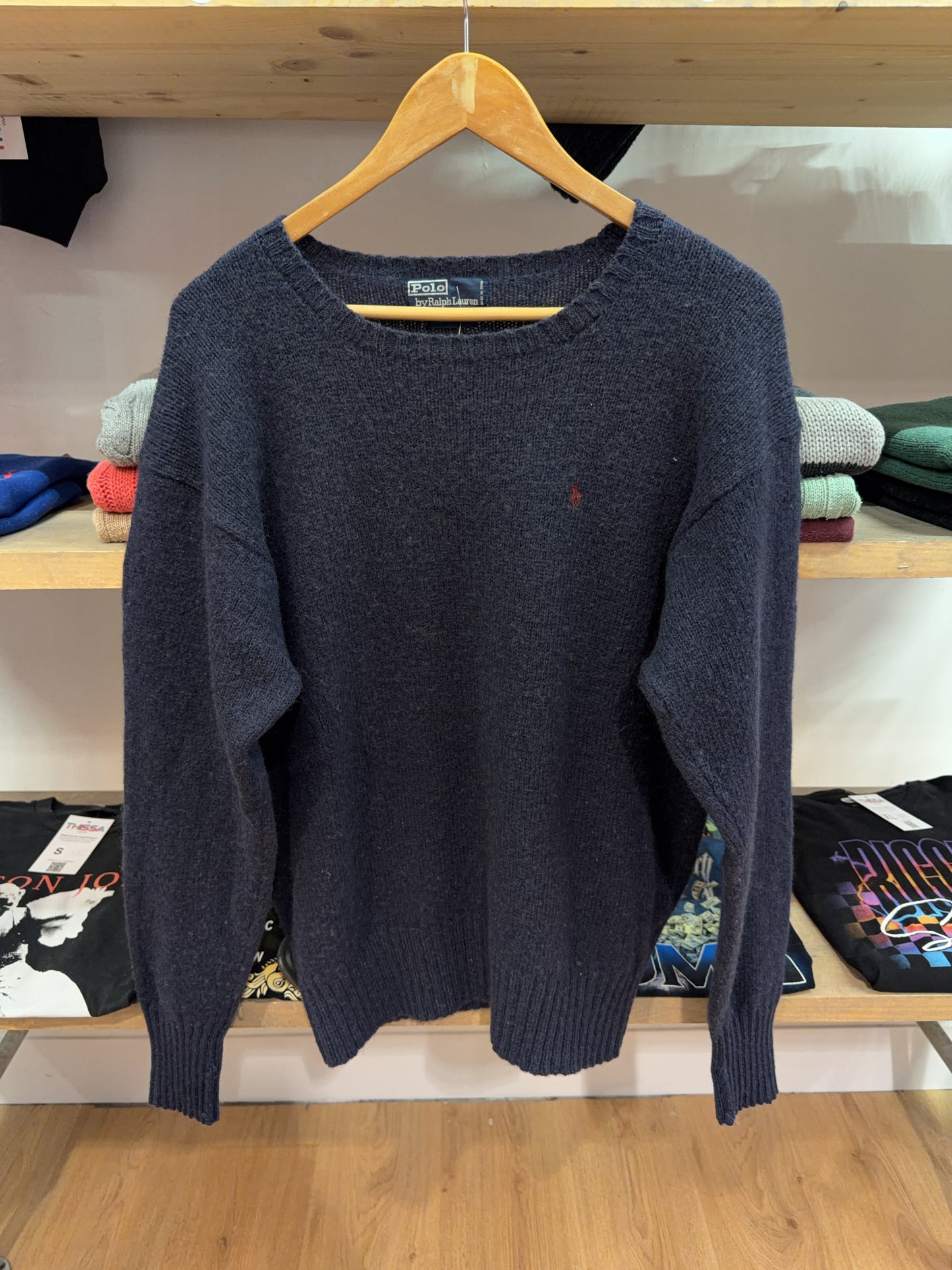 Ralph Lauren Sweatshirt 100% wool - M