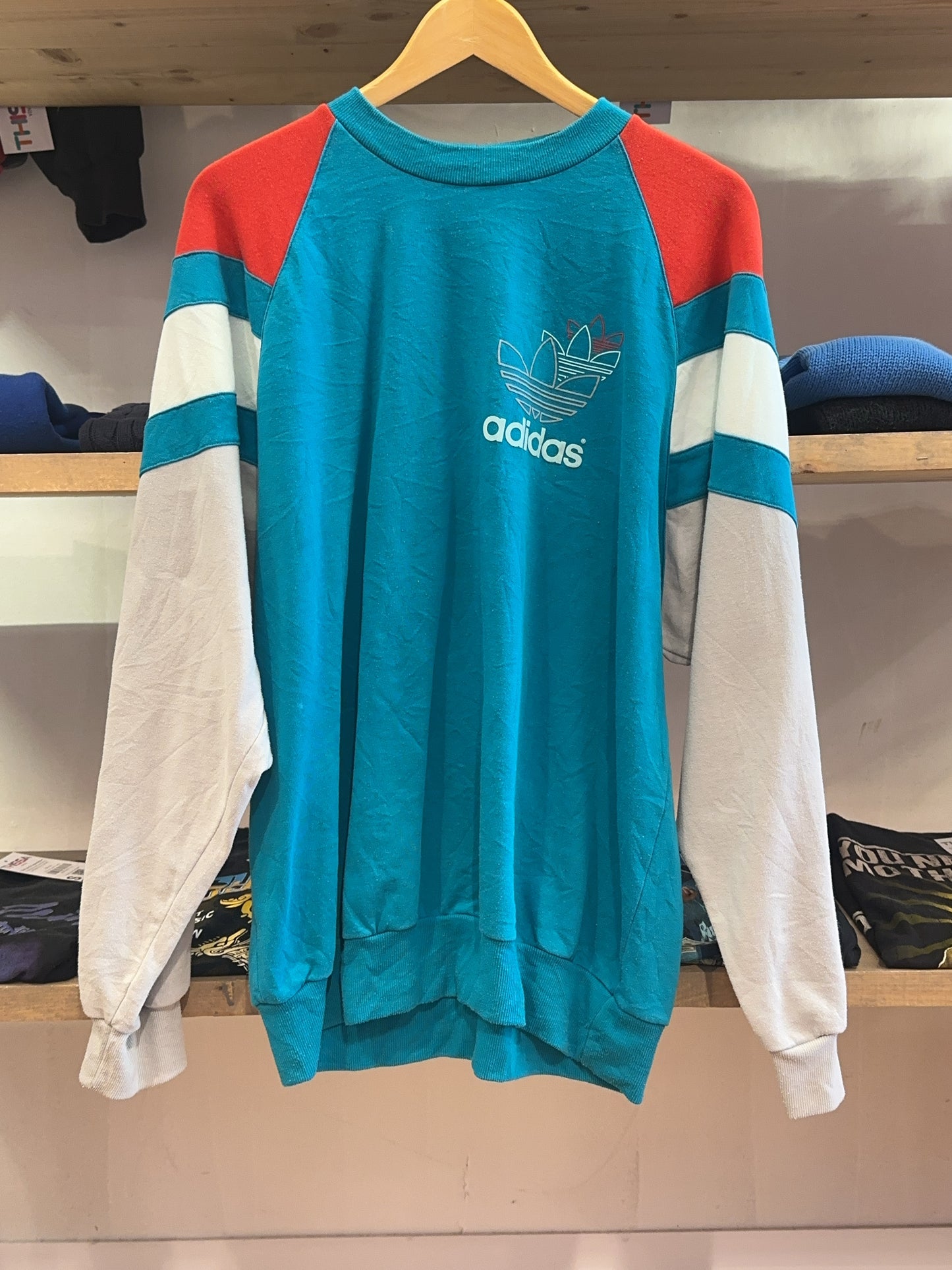 M - Vintage 1980's Adidas Sweatshirt