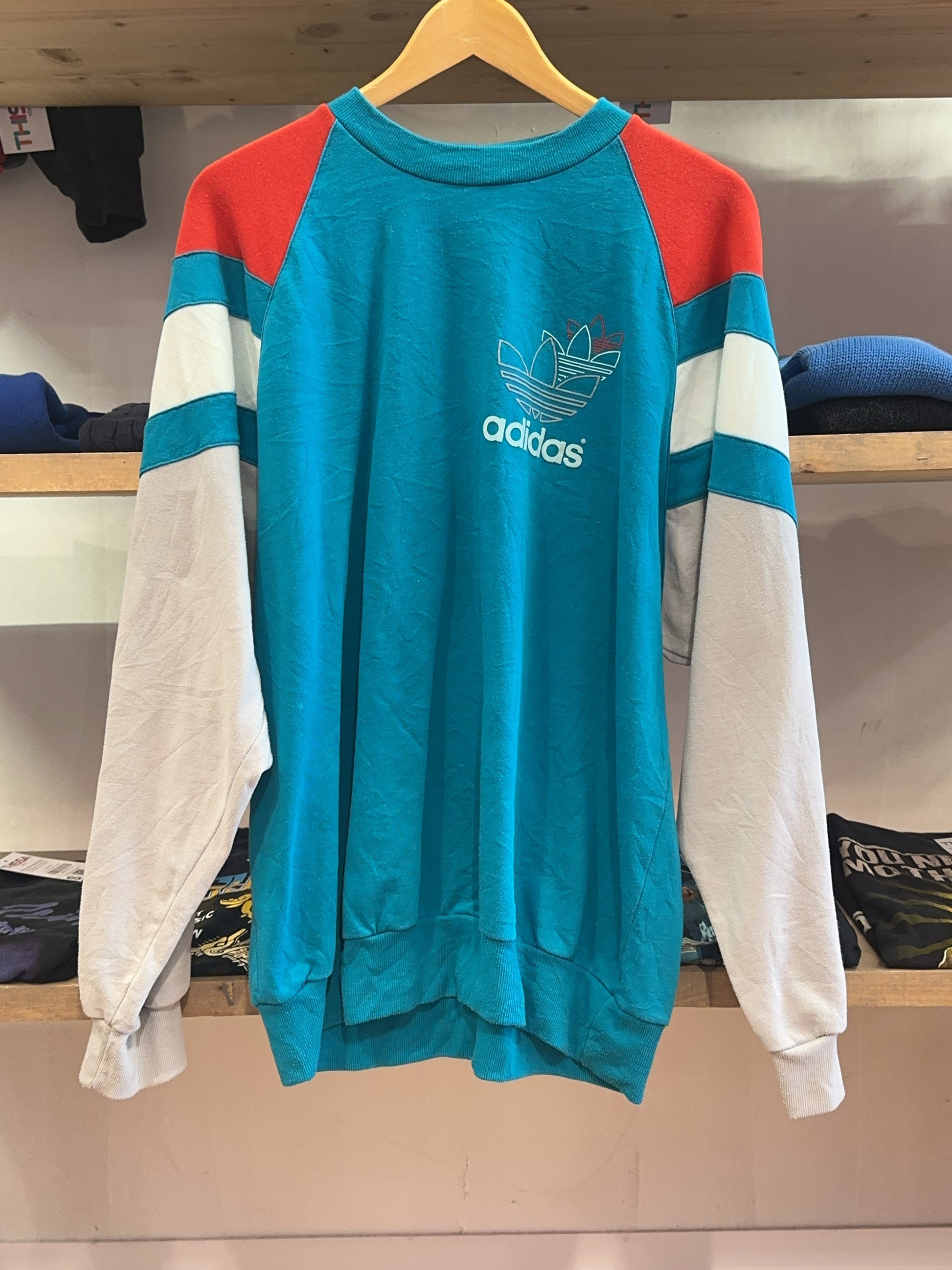 M - Vintage 1980's Adidas Sweatshirt