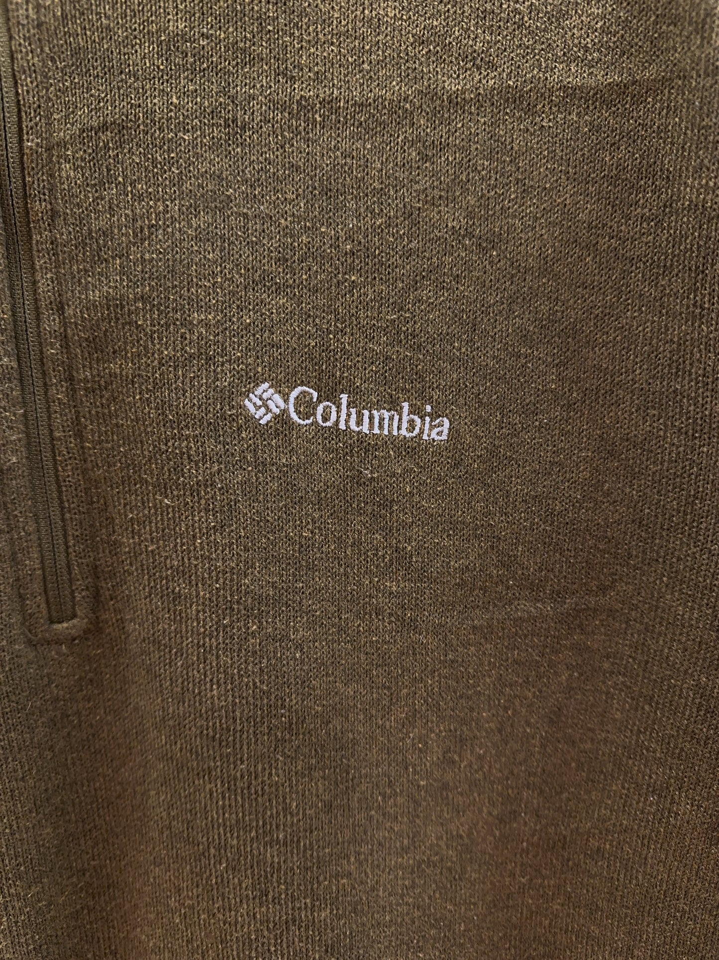 L - Columbia Fleece Quarterzip