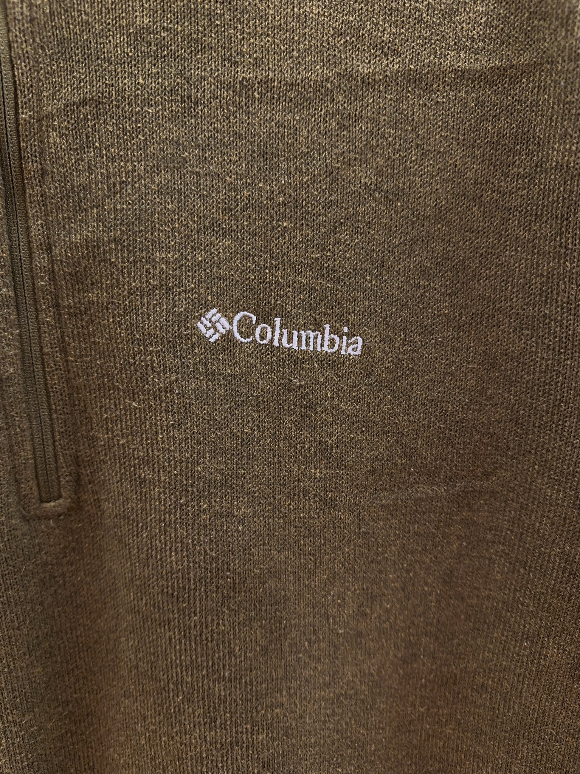 L - Columbia Fleece Quarterzip
