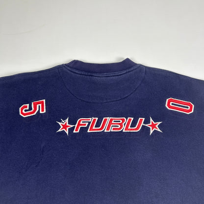 XL - 2000's FUBU Navy Graphic Sweatshirt