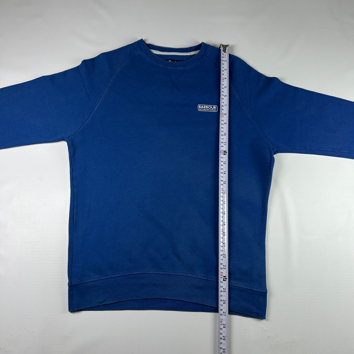 S - 2010's Barbour International Blue Sweatshirt