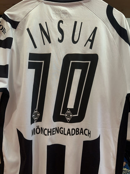 2006-2007 Borussia Mönchengladbach Lotto Home Football Shirt Insua 10 - L