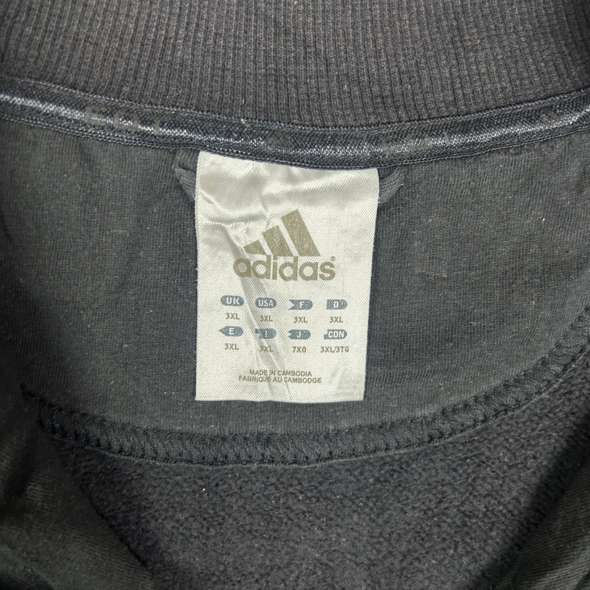 XXL - Vintage 2000's Adidas Quarterzip