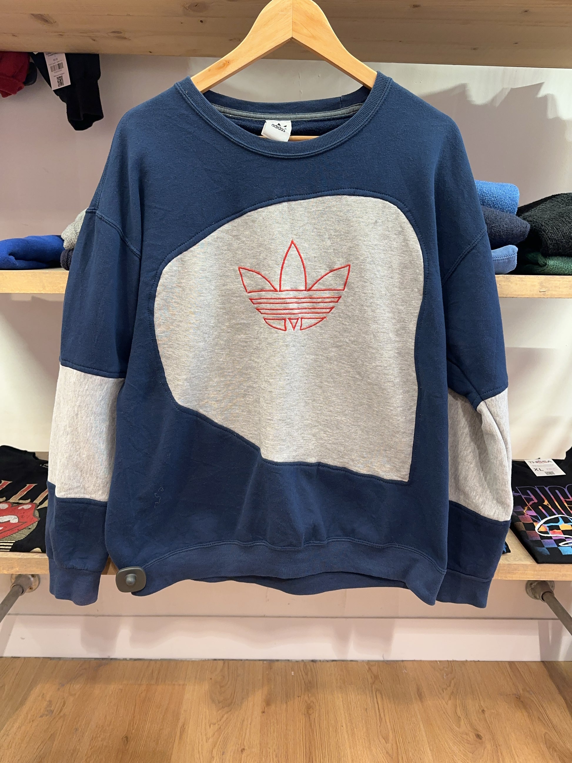 Vintage 1990's Adidas Reworked Sweatshirt - M