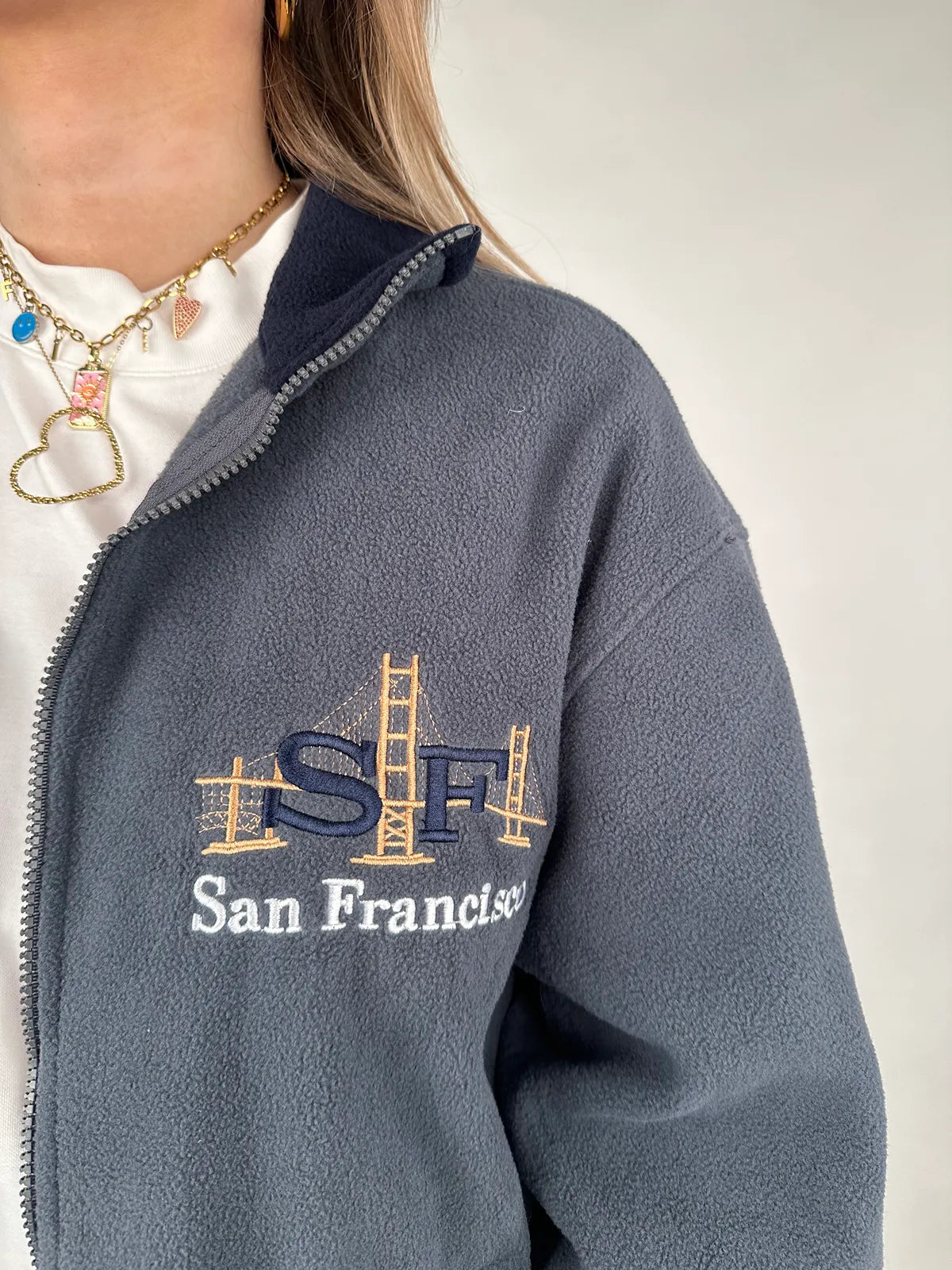 San Francisco - Fleece Zipper - M