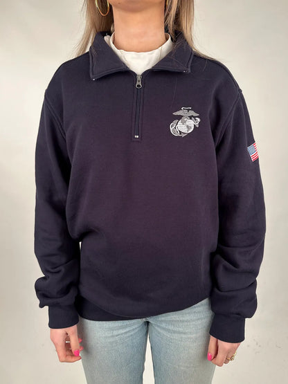 American Vintage - Quarterzip - L