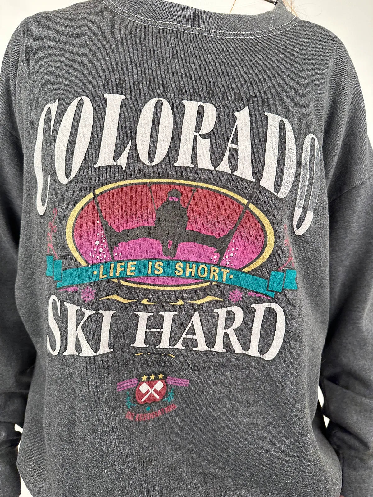 Colorado Ski Hard - Sweatshirt - L