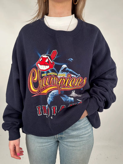 1997 Cleveland Indians MLB - Sweatshirt - XXL