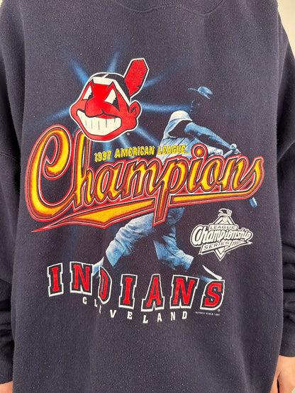 1997 Cleveland Indians MLB - Sweatshirt - XXL