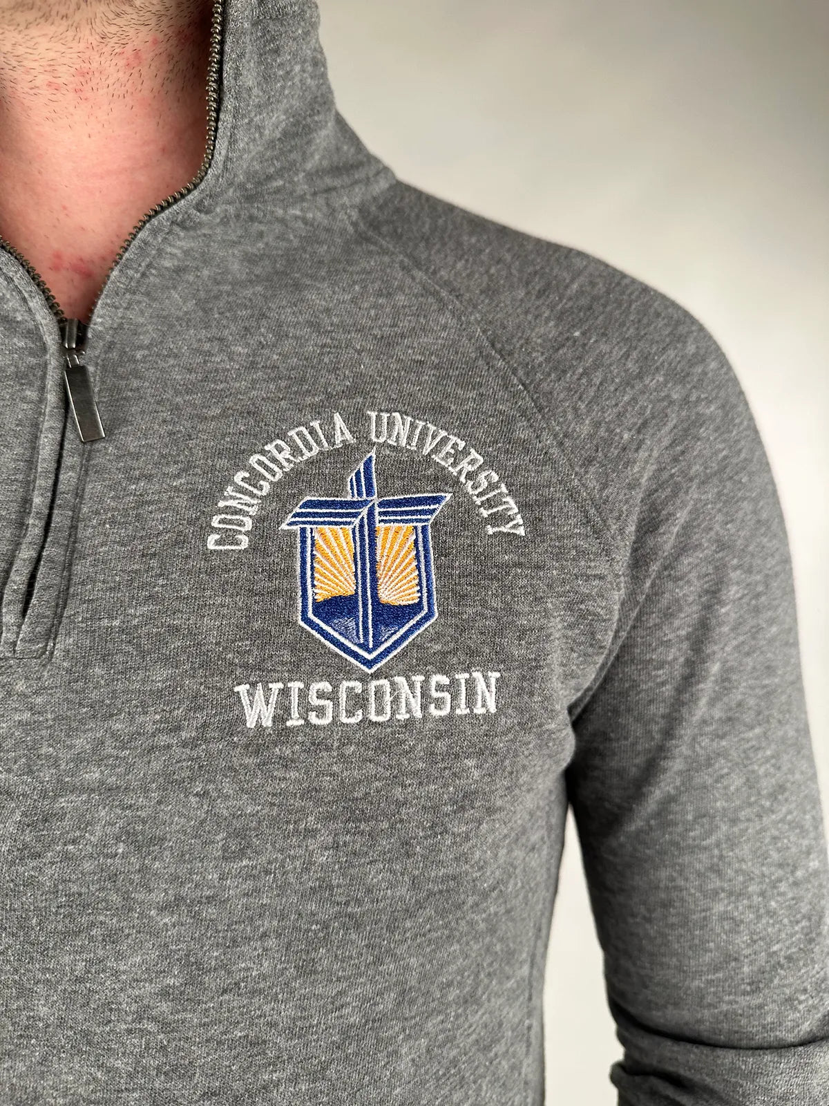 Concordia University Wisconsin - Quarterzip - XS