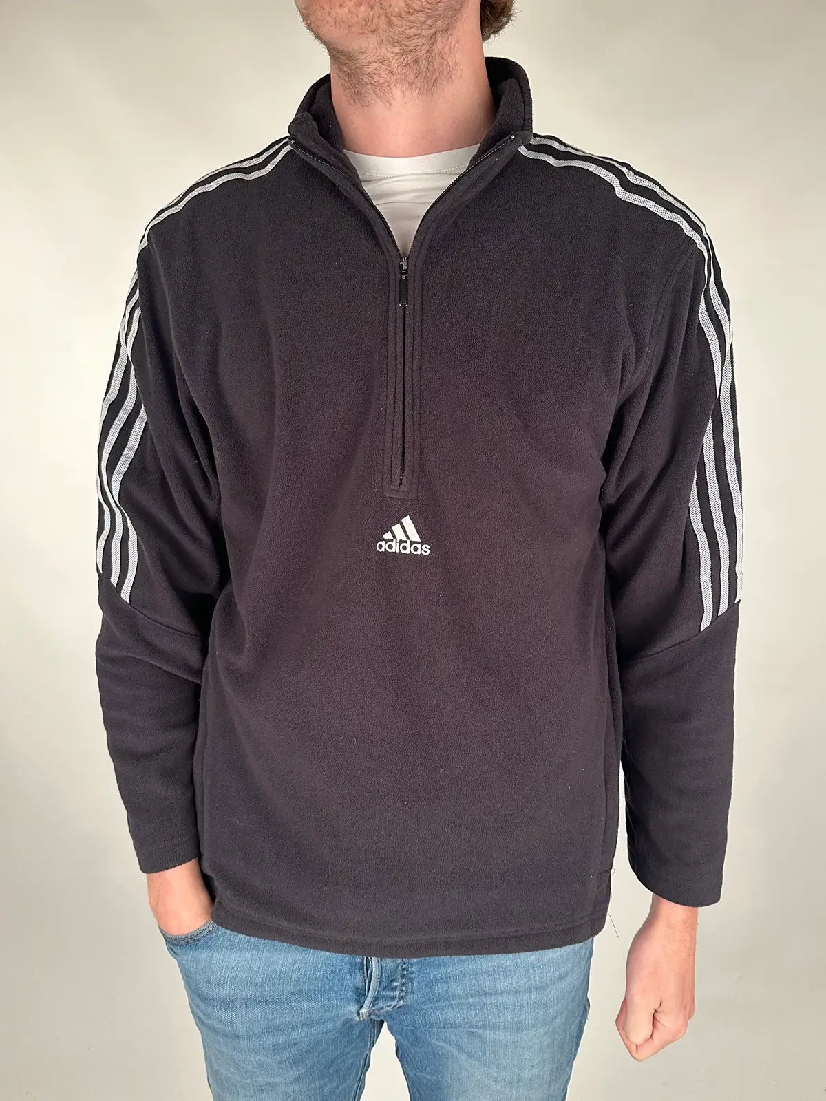 Adidas - Quarterzip Fleece - M