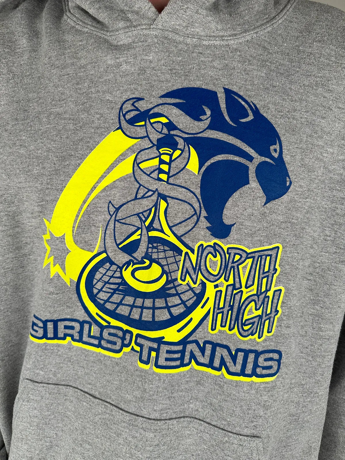 North High Girls Tennis - Hoodie - XL