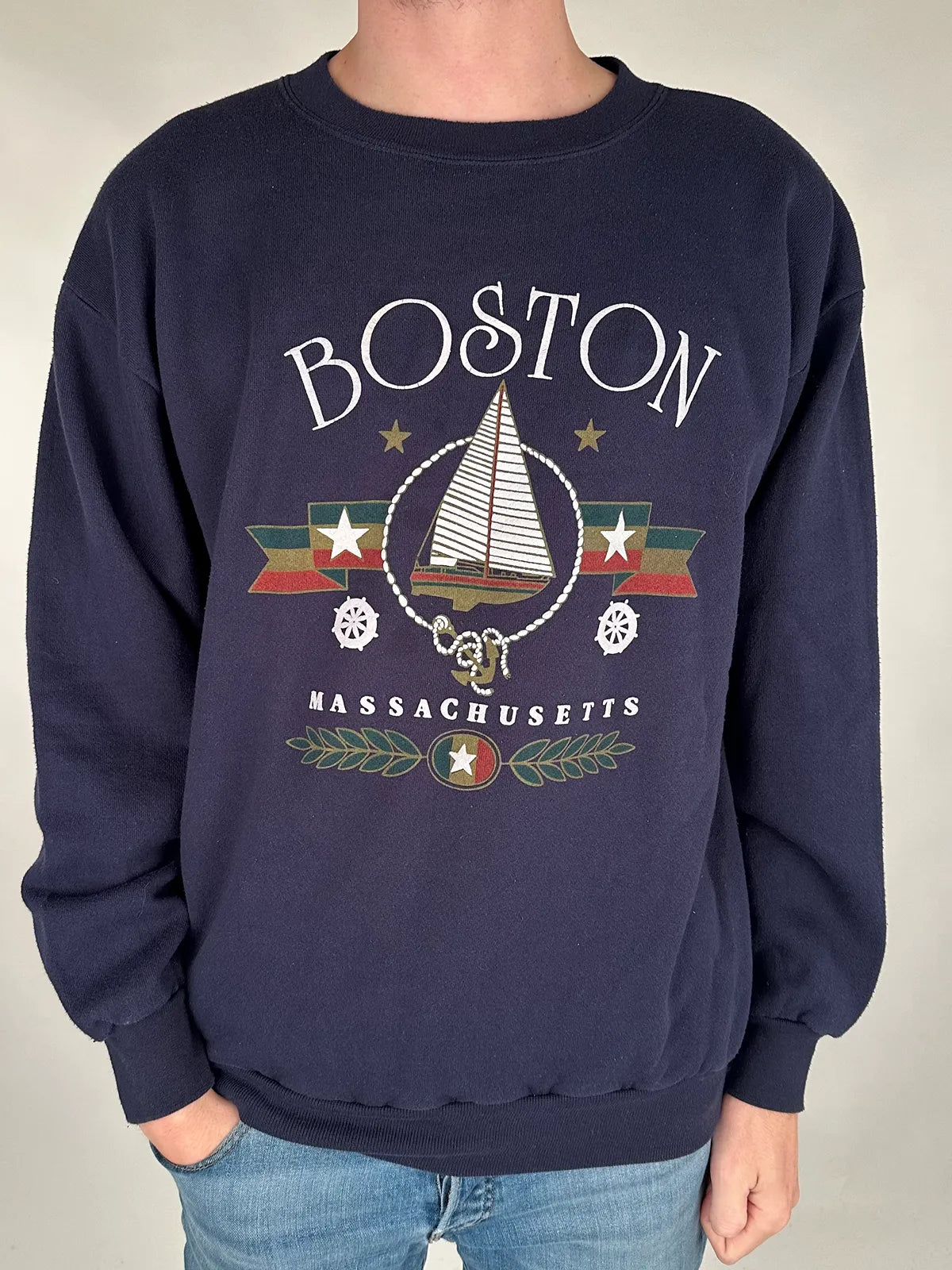 Boston Massachusetts - Sweatshirt - XL