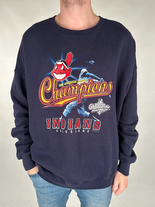 1997 Cleveland Indians MLB - Sweatshirt - XXL