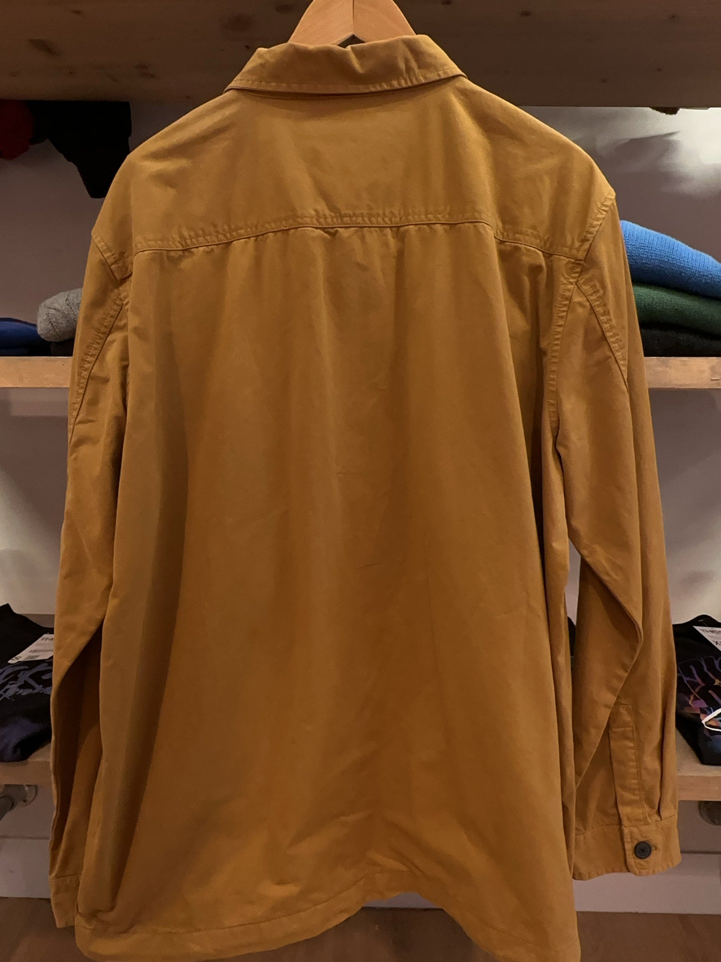 XXL - Barbour International Men's Tan Utility Overshirt Jacket