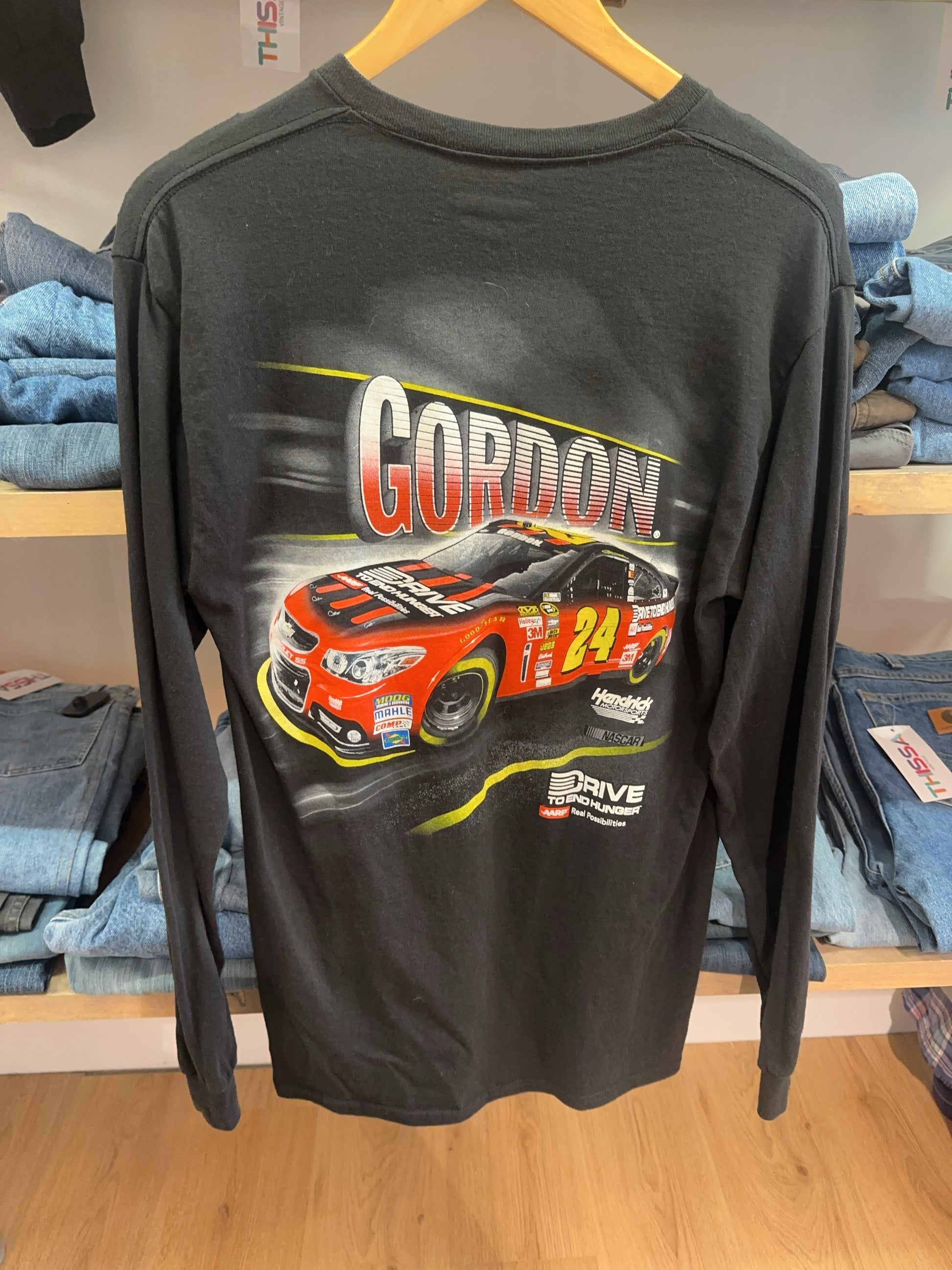 M - Nascar Gordon Hendrick Motorsports Long Sleeve T-Shirt