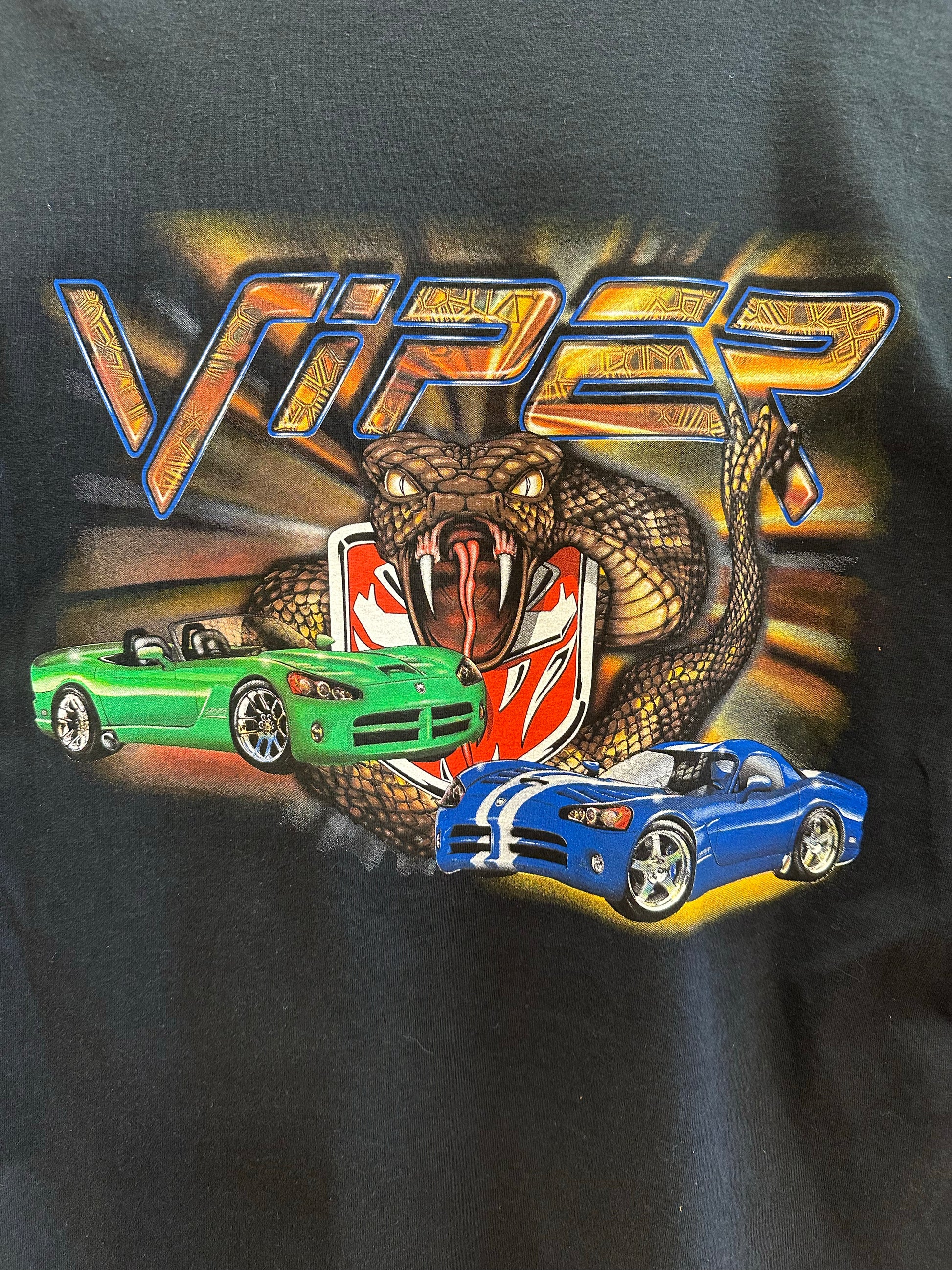 XL - Viper Club Snake Graphic T-Shirt